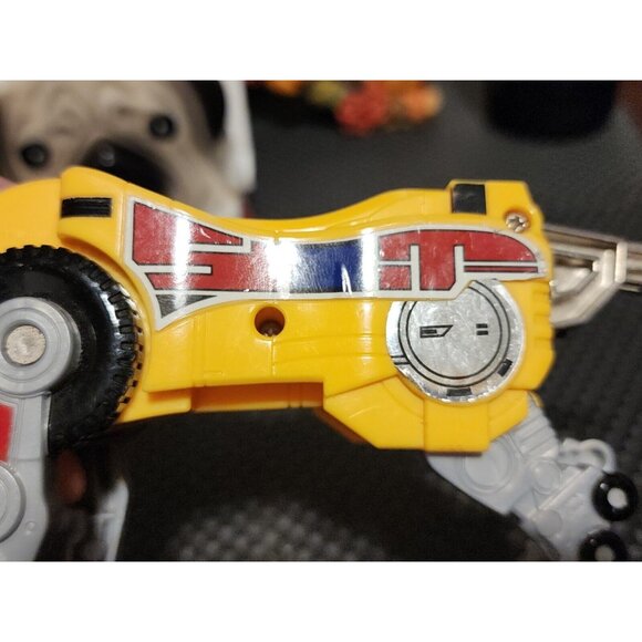 Mighty Morphin Power Rangers Legacy Megazord Yellow Sabretooth Zord Only - Picture 4 of 14